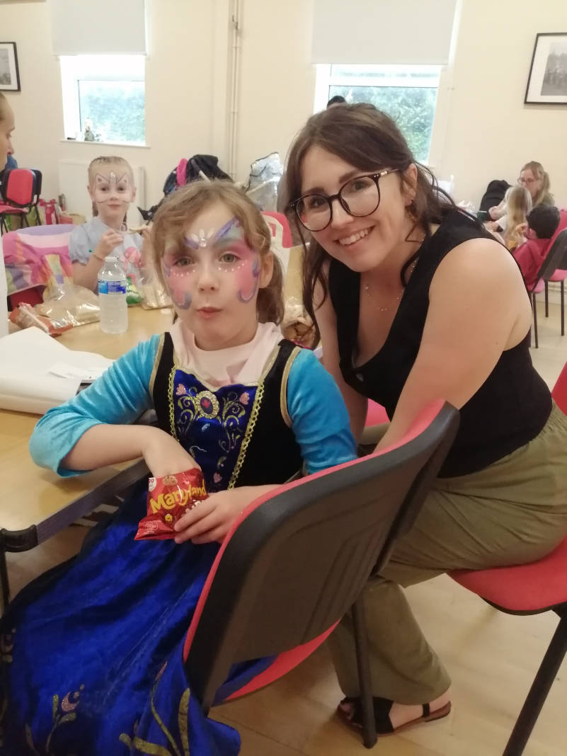 Princess and mum